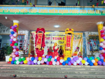 Hội Chợ Tết - Giao lưu văn nghệ Trường Mầm non Kim Thư