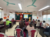 Trường Mầm non Kim Thư - Phát động Hưởng ứng ngày pháp luật  nước Cộng hòa xã hội chủ nghĩa Việt Nam