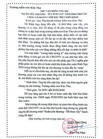 XUÂN YÊU THƯƠNG - TẾT SUM VẦY  - Xuân Bính Ngọ 2026 - Trường Mầm non Kim Thư