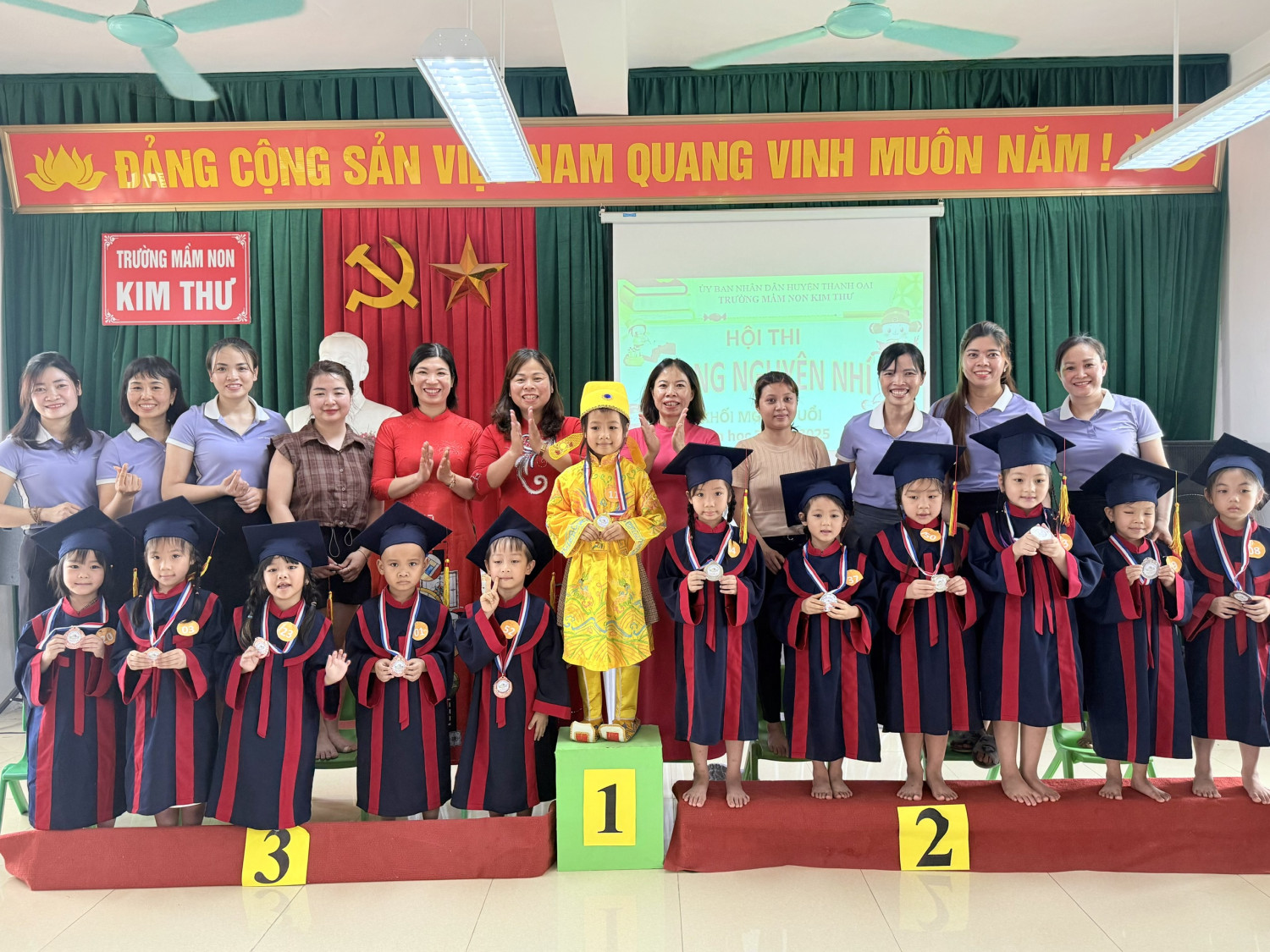 Past 3: Hội thi Trạng Nguyên Nhí Trường MN Kim Thư năm học 2024-2025