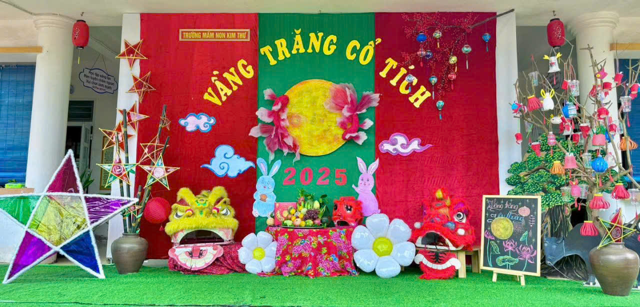 Parts 1: Công tác chuẩn bị Tết Trung Thu 2025 - Trường Mầm non Kim Thư