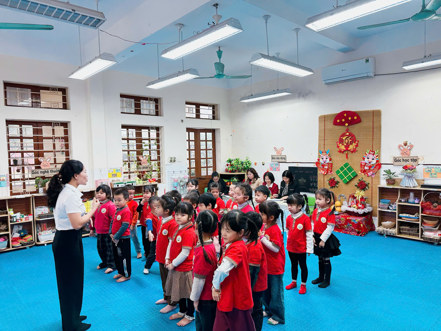 Tổng kết các hoạt động Hội thi giáo viên - nhân viên nuôi dưỡng giỏi năm học 2025 - 2026 Trường MN Kim Thư