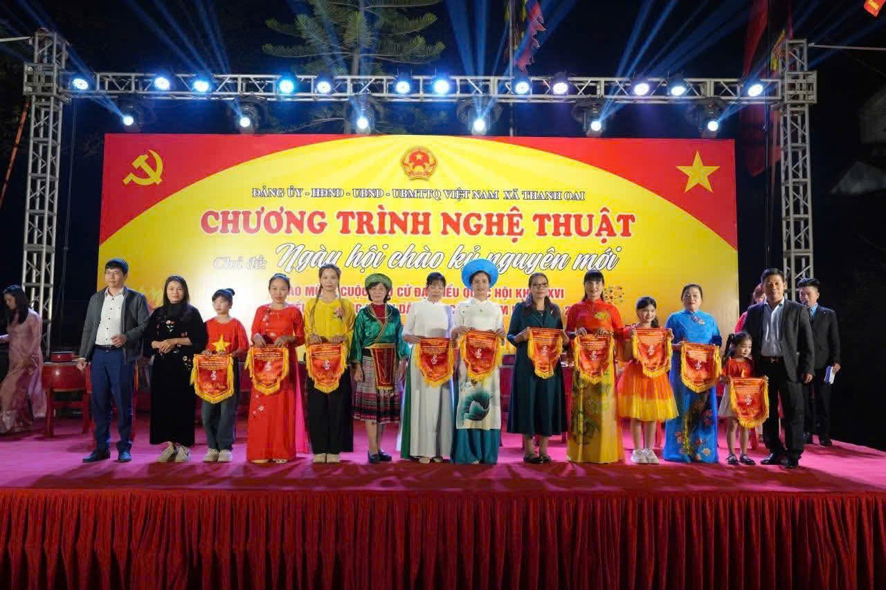 Các bé Trường mầm non  Kim Thư  tham dự chương trình nghệ thuật “ NGÀY HỘI CHÀO KỶ NGUYÊN MỚI” chào mừng cuộc bầu cử Đại biểu Quốc hội khóa XVI và đại biểu HĐND các cấp nhiệm kỳ 2026 - 2031